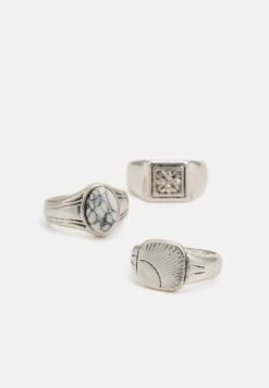 Pier One 3 PACK - Ring - Silver-coloured -Kleidung PierOne Store dcde83db6e3345368c91f38ea1afbe88