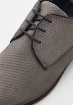 Pier One LEATHER - Schnürer - Dark Grey -Kleidung PierOne Store e0f1574267c74dc1b5d53d5cfef035ae