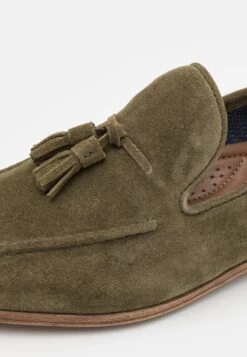 Pier One LEATHER - Slipper - Green -Kleidung PierOne Store e1f88111880d4b22b149d345f9e0d086