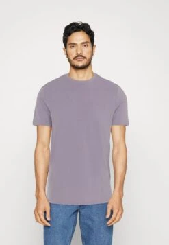 Pier One T-Shirt Basic - White/off-white/lilac -Kleidung PierOne Store e599d059a0144284828124ae63540c76