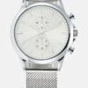 Pier One UNISEX - Chronograph - Silver-coloured