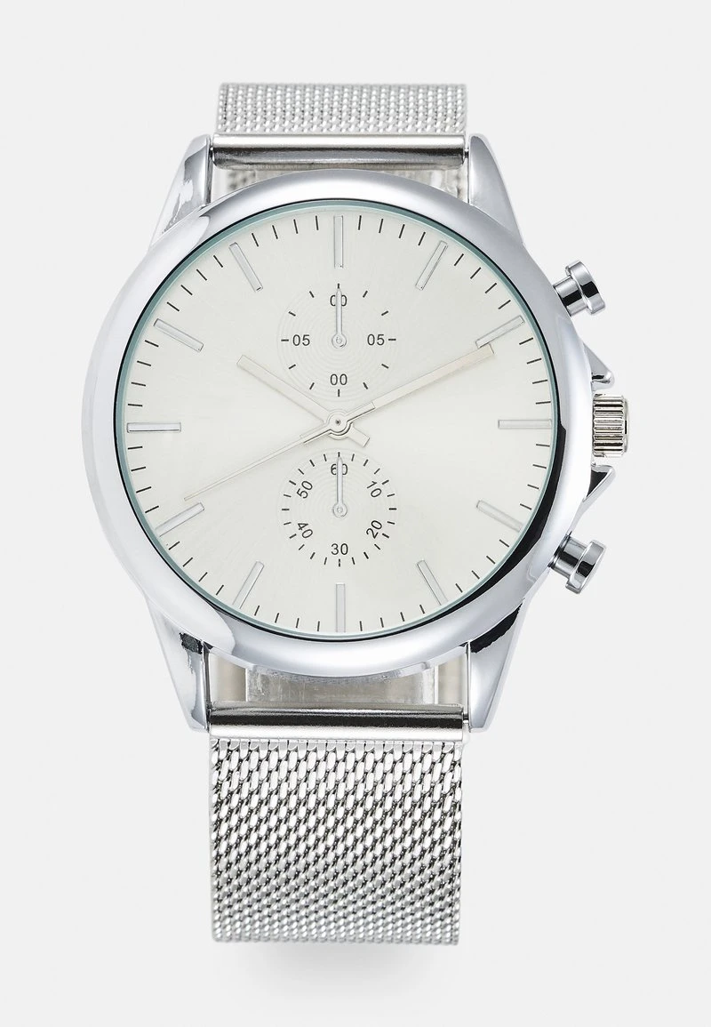 Pier One UNISEX - Chronograph - Silver-coloured 1 Pier One UNISEX - Chronograph - Silver-coloured