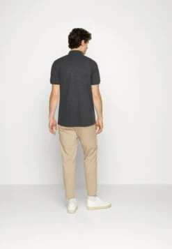 Pier One Poloshirt - Black/grey -Kleidung PierOne Store e96f513073034c1f811e318948962e5e