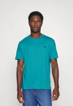 Pier One 5 PACK - T-Shirt Basic - White/blue/stone -Kleidung PierOne Store ebd1d163bd364d90959dd05491c0f095