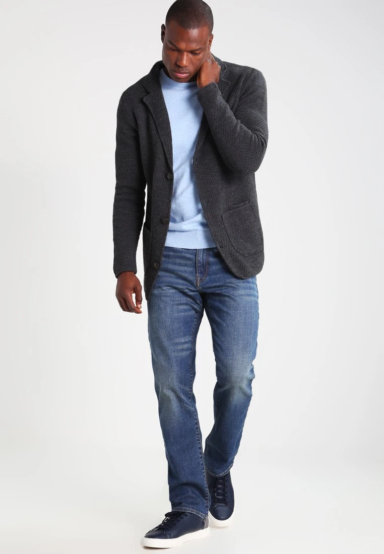 Pier One Strickjacke - Mottled Dark Grey 2 Pier One Strickjacke - Mottled Dark Grey – Bild 2