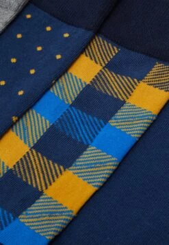 Pier One 5 PACK - Socken - Yellow/dark Blue/grey -Kleidung PierOne Store f2680a941418407386211d70ff605fbd