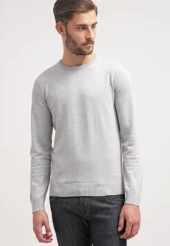 Pier One BASIC CREWNECK - Strickpullover - Light Grey 11 Pier One BASIC CREWNECK - Strickpullover - Light Grey -Kleidung PierOne Store f8db32b329f64ca7a5bff641a17f39df 1